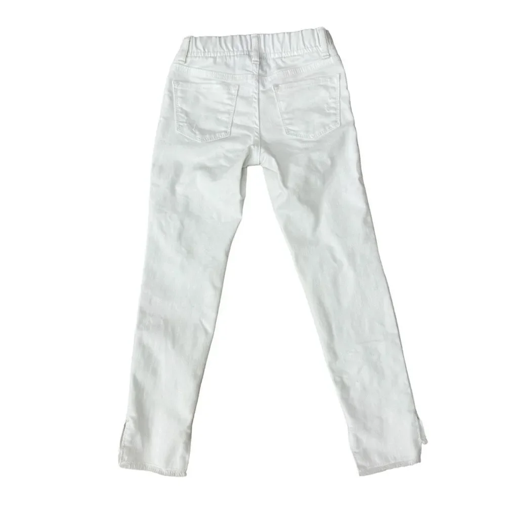 Gap Kids White Slim Stretch Jegging Ankle Length Denim size 8